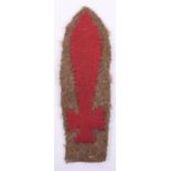 Great War 56th London Division Cloth Formation Sign