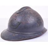 Great War French Chasseurs / Light Infantry Adrian Pattern Steel Combat Helmet