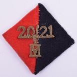 20/21st Medium Battery Royal Artillery Pagri Flash