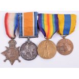 Great War Suffolk Regiment 1914 Star Medal Trio