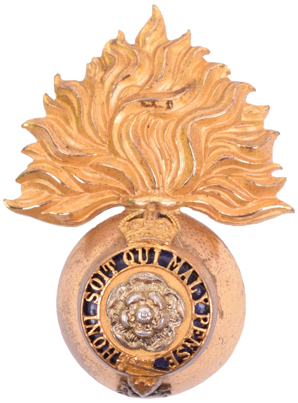 Scarce Royal Fusiliers City of London Officers Cap Badge