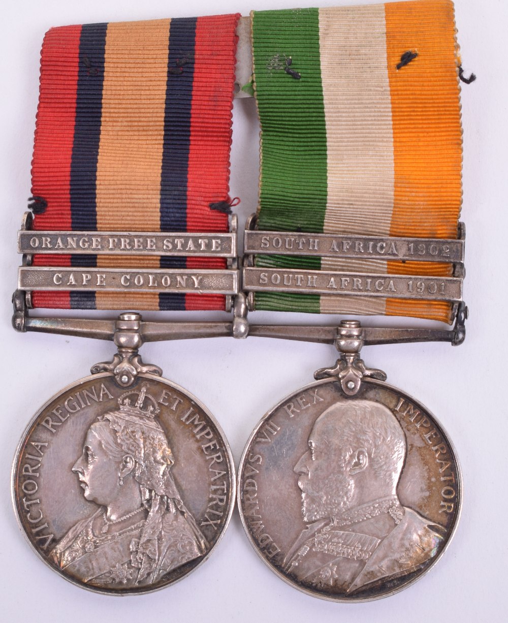East Lancashire Regiment Boer War Campaign Medal Pair