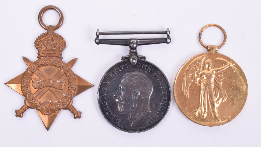 Great War Manchester Regiment / Labour Corps Medal Trio