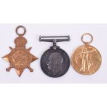 Great War Manchester Regiment / Labour Corps Medal Trio