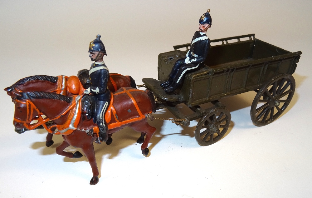 Britains set 146, Royal Service Corps Supply Wagon - Image 2 of 4