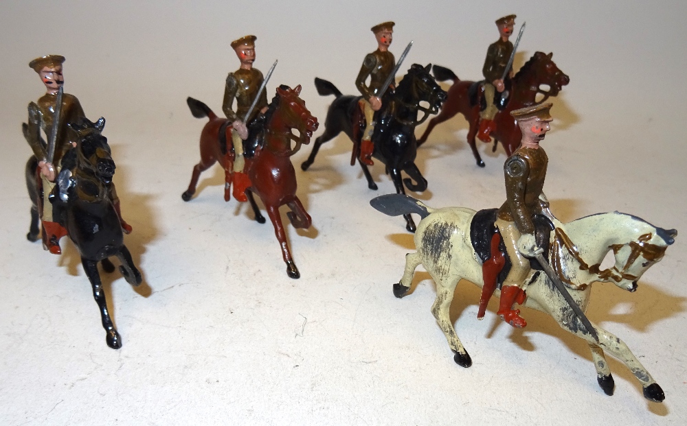 Britains set 159, Territorial Yeomanry - Image 4 of 5