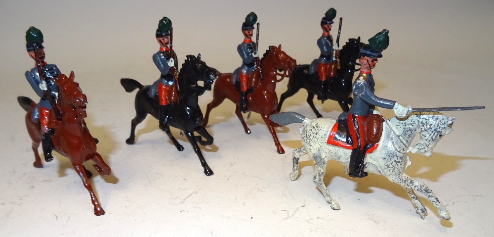 Britains set 139, French Chasseurs a Cheval - Image 4 of 4