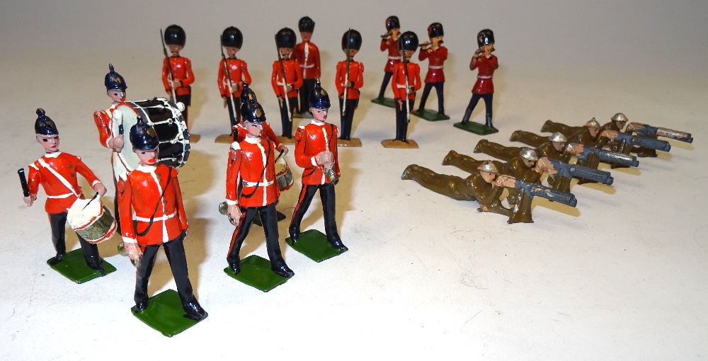 Britains sets 30, Infantry of the Line Drums and Bugles - Image 2 of 4