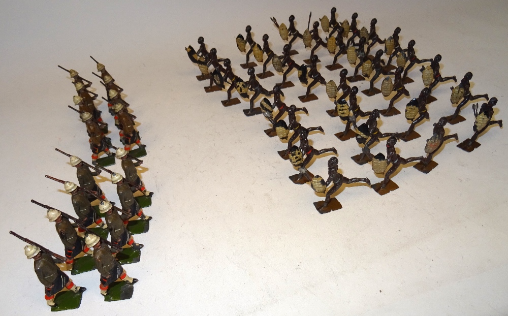 Britains Zulus and Cameron Highlanders - Image 3 of 3