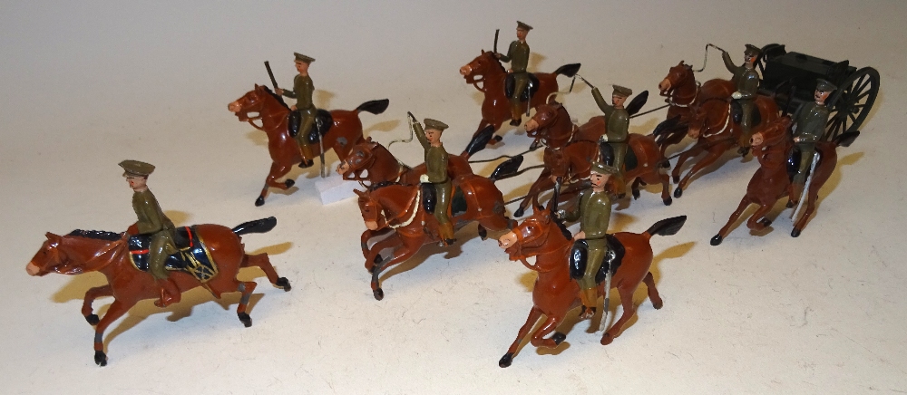 * Britains set 1339, Roya Horse Artillery, service dress - Image 4 of 5