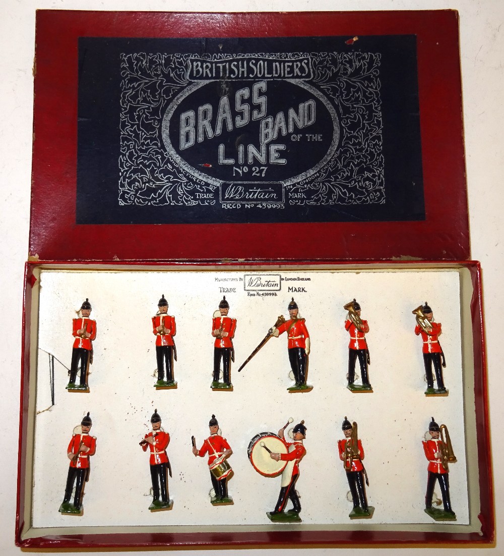 Britains set 27, Brass Band of the Line