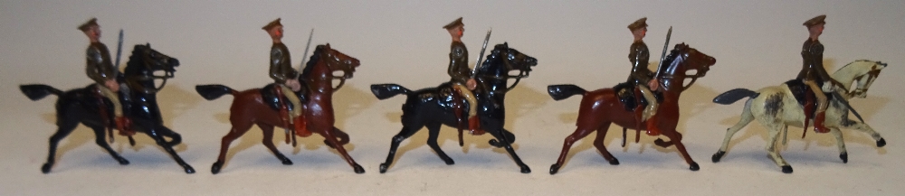 Britains set 159, Territorial Yeomanry - Image 5 of 5