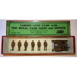 Britains set 1322, Carden Loyd Tank with Royal Tank Corps