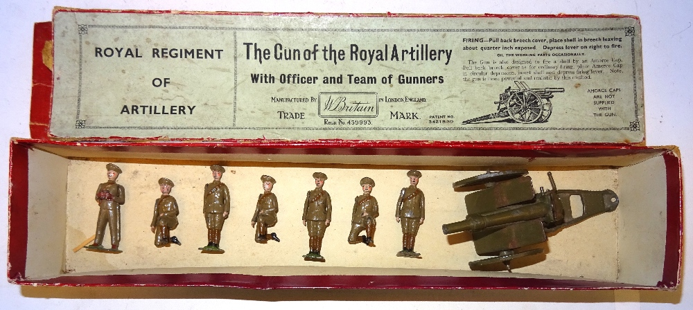 Britains set 1289 Gun of the Royal Artillery