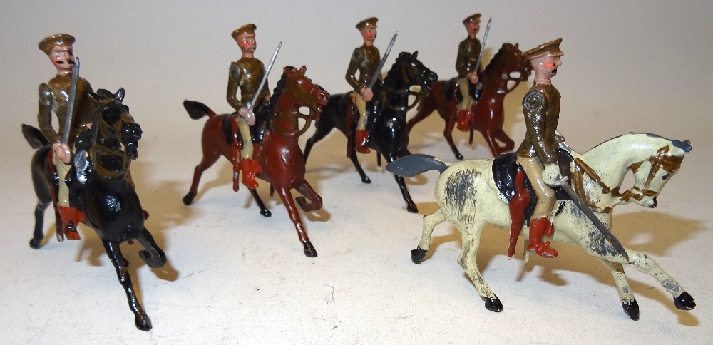 Britains set 159, Territorial Yeomanry - Image 3 of 5