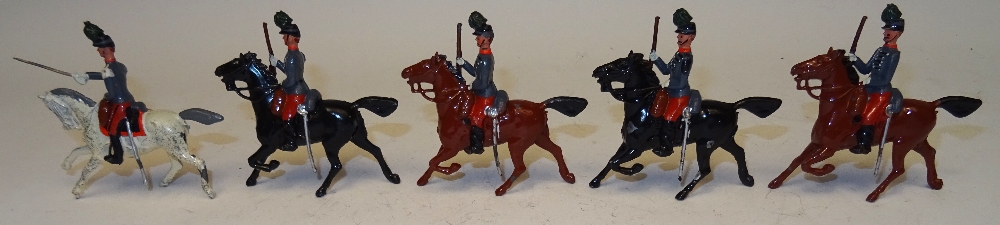 Britains set 139, French Chasseurs a Cheval - Image 3 of 4