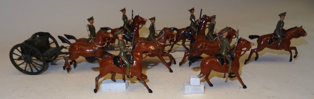 * Britains set 1339, Roya Horse Artillery, service dress - Image 3 of 5