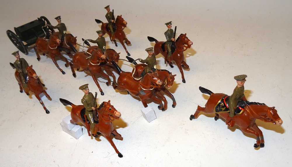 * Britains set 1339, Roya Horse Artillery, service dress - Image 2 of 5