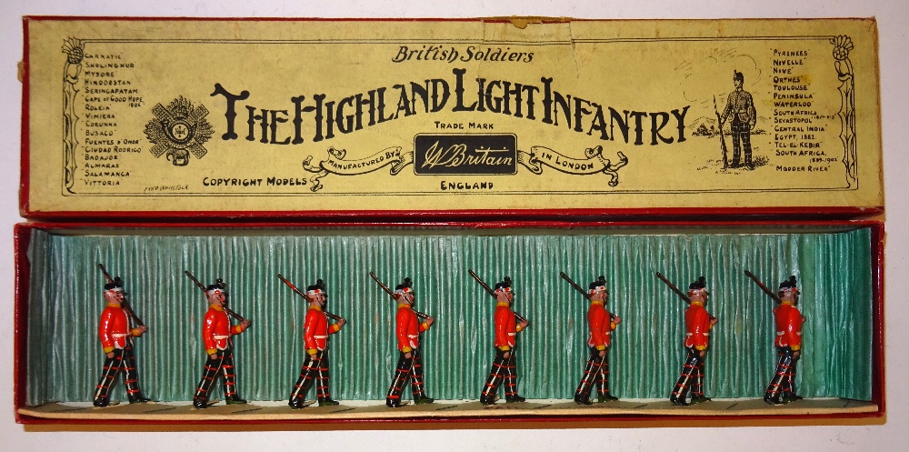 Britains set 213, Highland Light Infantry