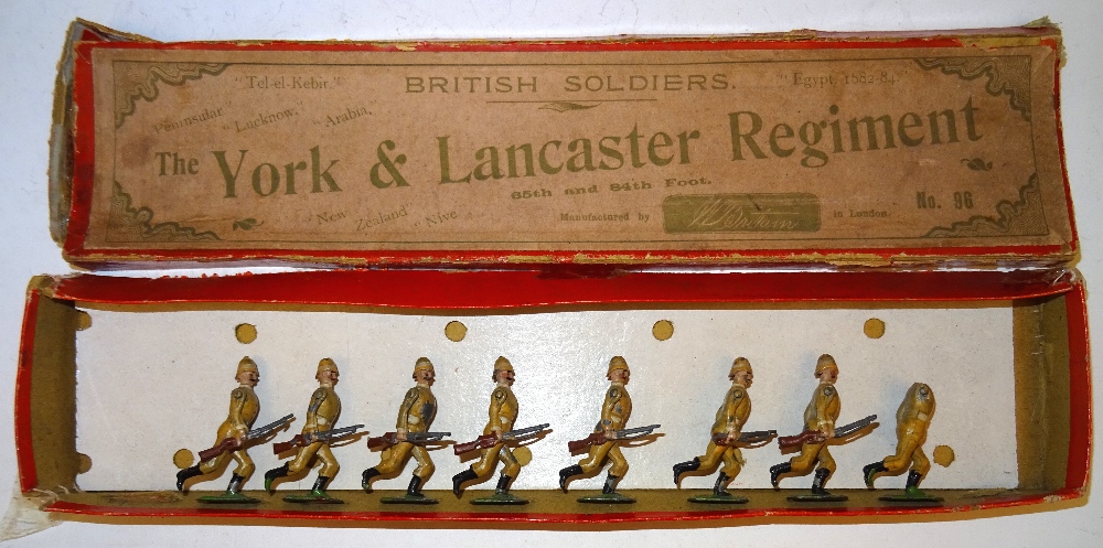 Britains set 96, York and Lancaster Regiment