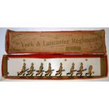 Britains set 96, York and Lancaster Regiment