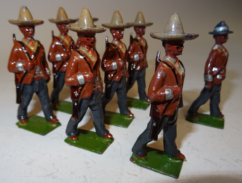 Britains set 186, Mexican Infantry - Image 4 of 5