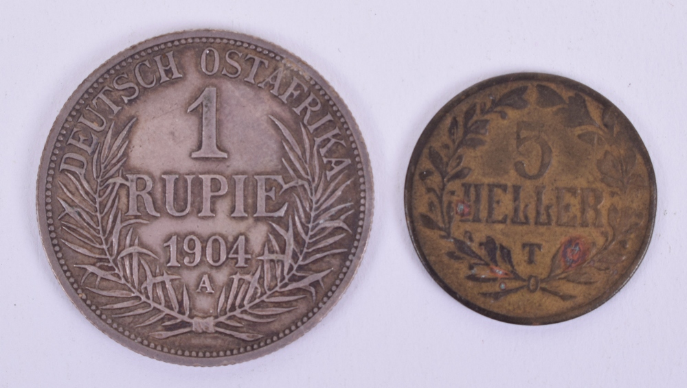 German East Africa 1904 1 Rupie Coin - Bild 2 aus 2