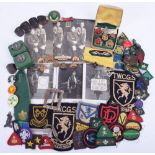 Quantity of Early Boy Scouts & Girl Guides Badges and Insignia