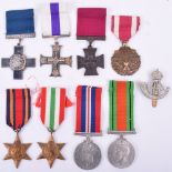 4x WW2 British Campaign Medals