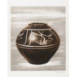 Bernard Leach Black Jar lithograph 35 of 100 signed 78 x 57 cm unframed On show at the Curwen