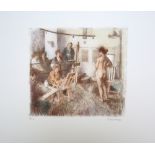 Bernard Dunstan The Life Room lithograph 30 of 200 signed 53 x 62 cm unframed On show at the