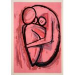 Ioan Mirea Moldovian Nude lithograph 18 of 50 signed 63 x 51 cm unframed On show at the Curwen