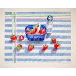 Glynn Boyd Harte Strawberries lithograph 22 of 195 signed 51 x 71 cm unframed On show at the