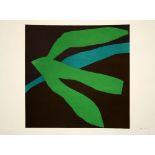 Philip Sutton Samoa 1966 lithograph 190 of 250 signed 58 x 79 cm unframed small tear at paper