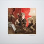 Bernard Dunstan Schubert Octet lithograph 188 of 250 signed 51 x 49 cm unframed On show at the