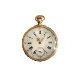 Pocket watch in yellow gold Patek Philippe & Co. MATERIAL: yellow gold DESCRIPTION: pocket watch