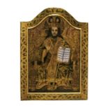 Christ enthroned, dating: second quarter of the 19th Century, provenance: Romania, dating: second