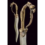 A dagger, dating: 19th Century, provenance: South India, dating: 19th Century, provenance: South