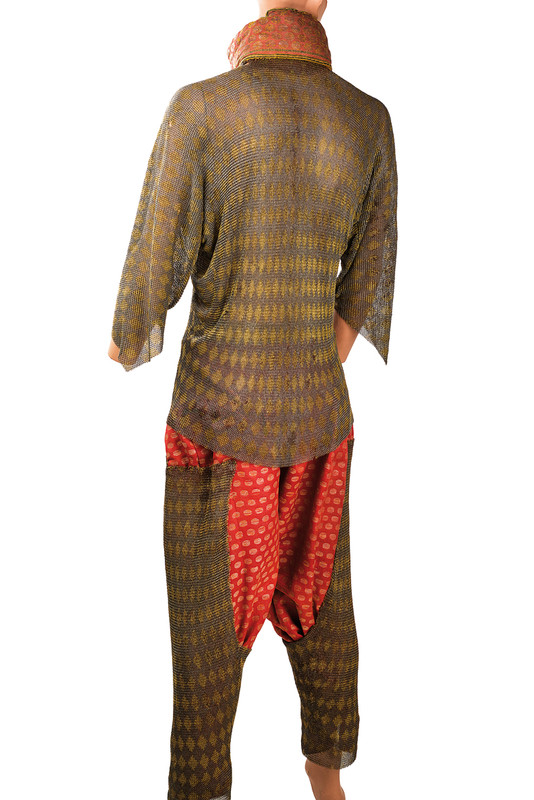 A very scarce mail-shirt and a pair of trousers, dating: early 19th Century, provenance: Indopersia, - Image 2 of 10