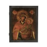 Mother of God Hodegetria, dating: second quarter of the 19th Century, provenance: Romania, dating: