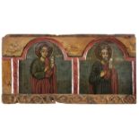 Apostles Thomas and Nicodemus, dating: last quarter of the 18th Century, provenance: Romania,