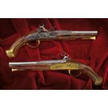 A pair of officer's pistols by Francesco Venriloni, dating: 18th Century, provenance: Naples,