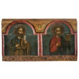 Apostles Jude Thaddeus and Matthew, dating: last quarter of the 18th Century, provenance: Romania,