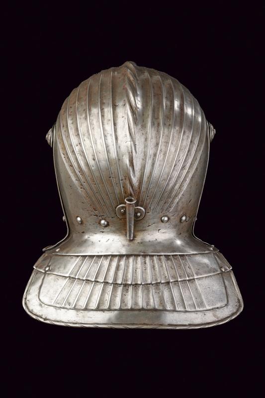 A Maximilian helmet, dating: third quarter of the 16th Century, provenance: Southern Germany, - Image 3 of 8