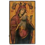 Mother of God of Kykkos, dating: mid-19th Century, provenance: Moldavia, dating: mid-19th Century,
