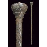 A unusual ceremonial mace, dating: 18th Century, provenance: India, dating: 18th Century,