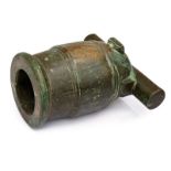 A Coehorn-mortar, dating: third quarter of the 18th Century, provenance: England, dating: third