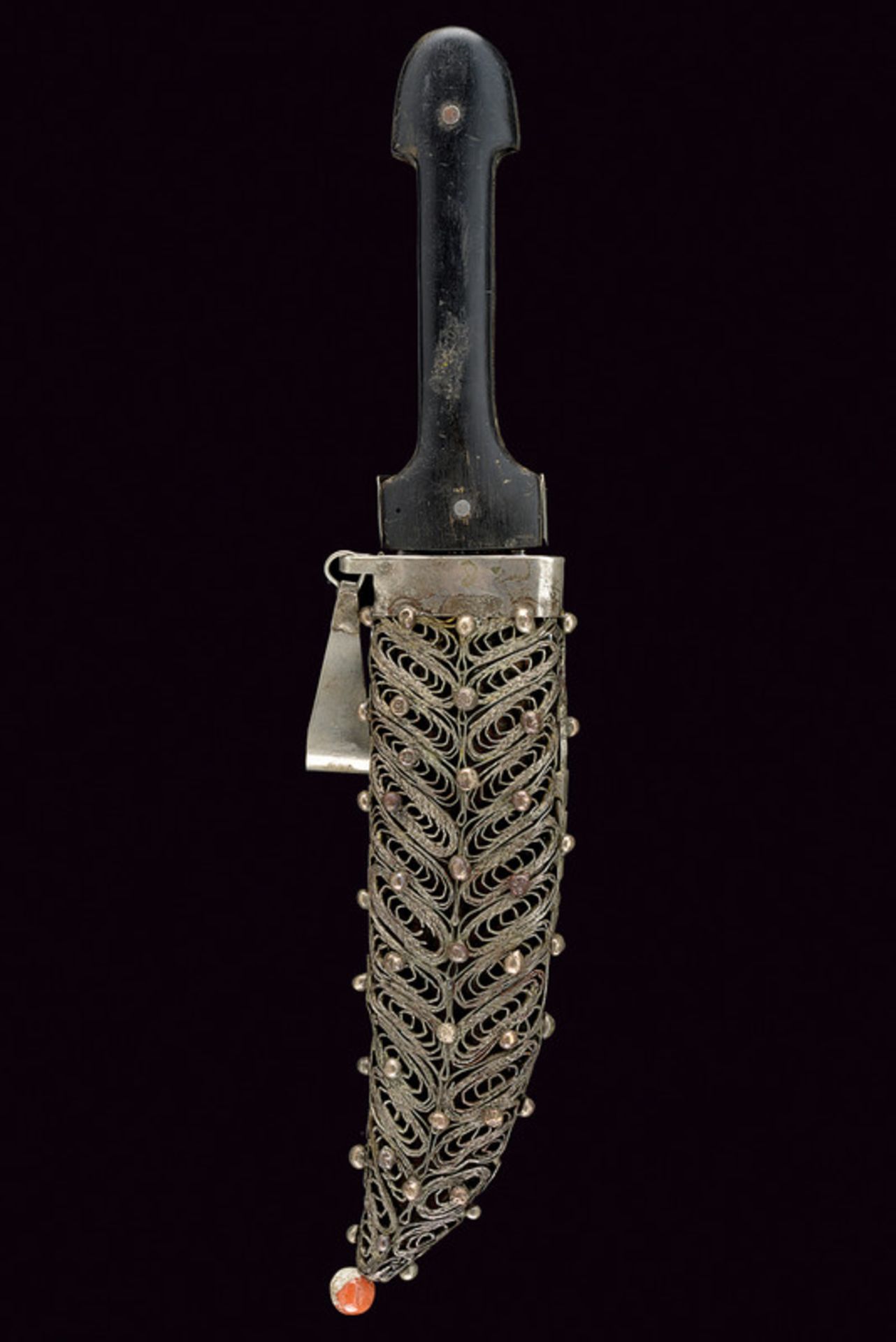 A Bebut style dagger, dating: circa 1900, provenance: Indopersia, dating: circa 1900, provenance: - Bild 3 aus 5