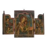 Triptych , dating: second quarter of the 19th Century, provenance: Romania, dating: second quarter