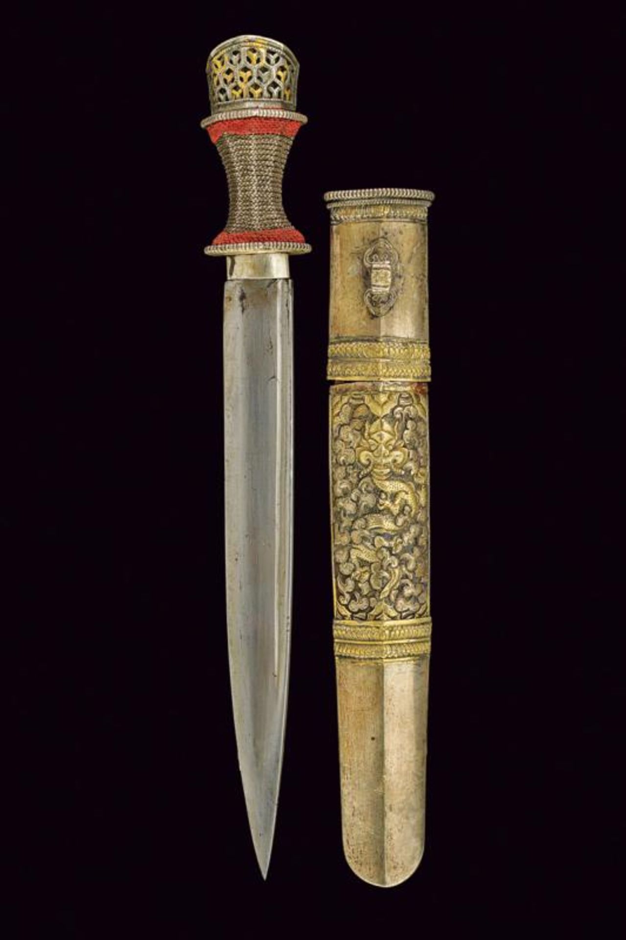 A silver mounted dagger - Image 5 of 5